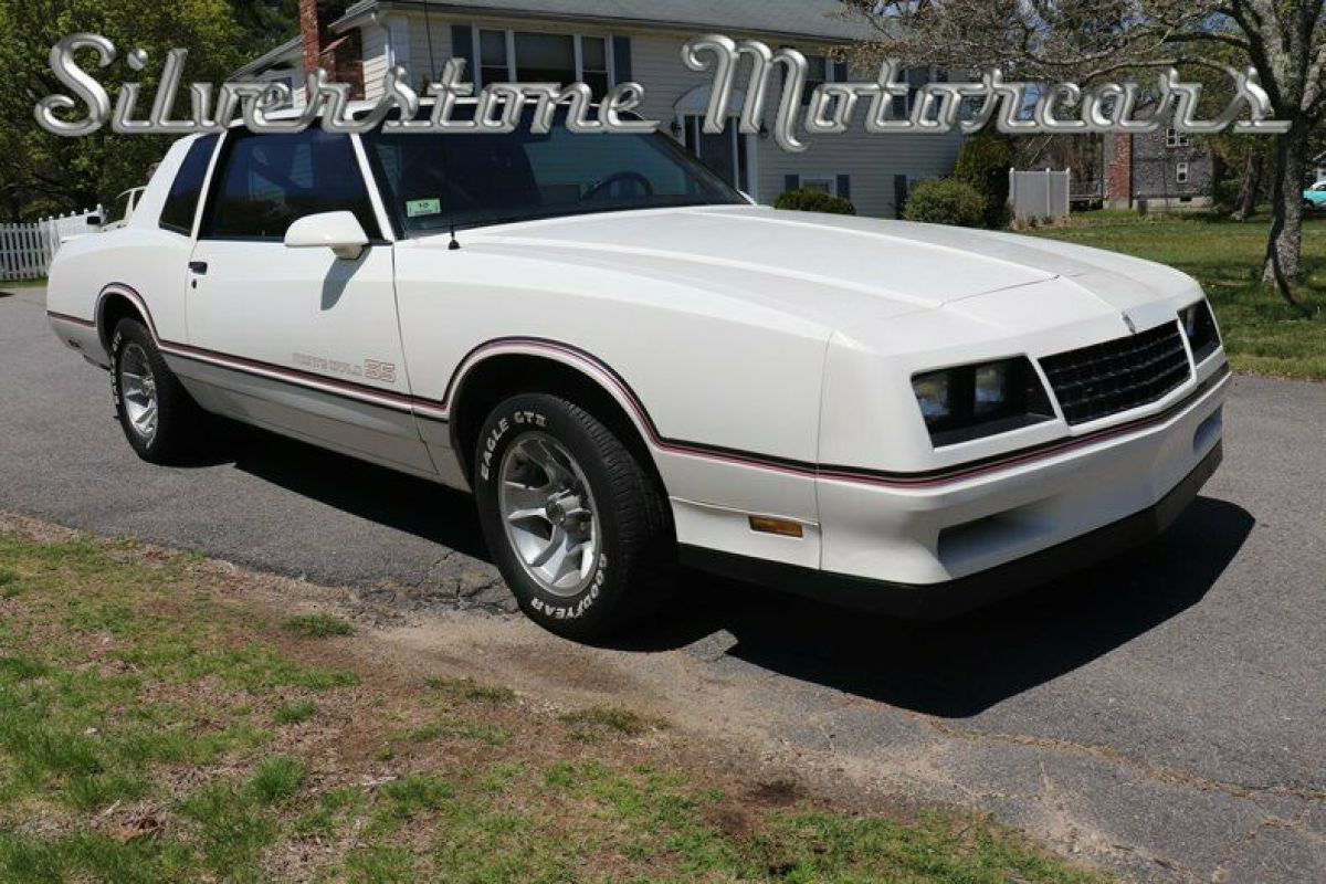 1986 White Aerocoupe Rare Only 200 Lots of Options Runs and Drives Great 1986 Chevrolet Monte Carlo Aerocoupe