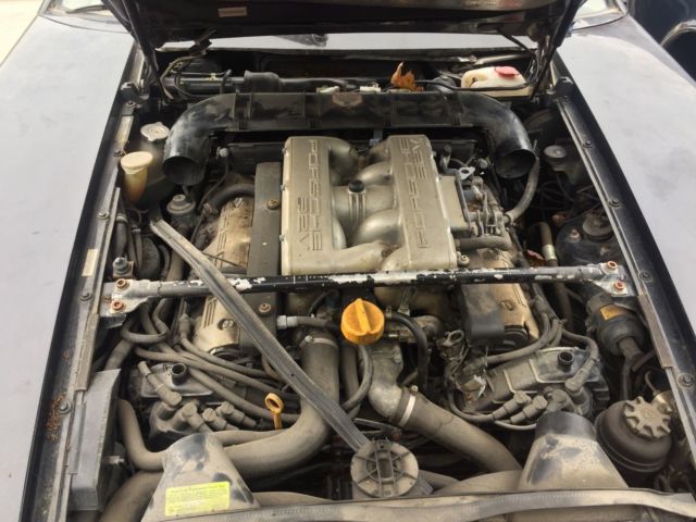 1987 1988 1989 PORSCHE 928 S4 ENGINE 5 SPEED TRANSMISSION NO RESERVE 1987 Porsche 928