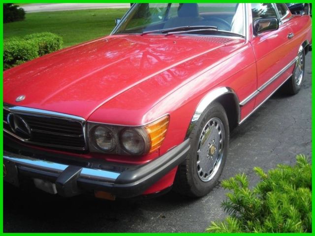 1987 2 Dr Convertible Used 5.6L V8 16V Automatic RWD 1987 Mercedes-Benz 500-Series 2 Dr Convertible