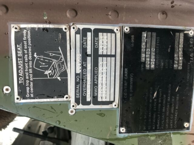 1987 Hummer H1 - photo 10