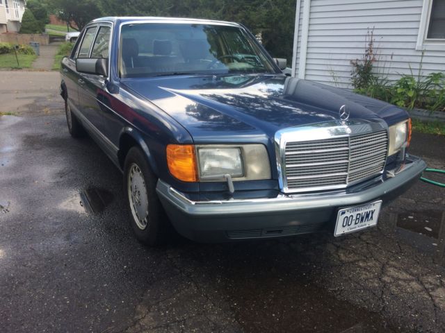 1987 300SDL Turbo Diesel W126 Mercedes Benz Rare Sedan 4 Door 3.0L 1987 Mercedes-Benz 300-Series 300SDL