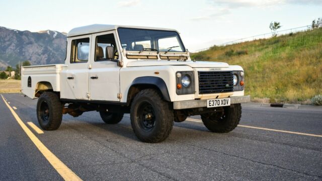 1987 30K Mile Land Rover Defender 130 Double Cab Truck V8 1987 Land Rover Defender