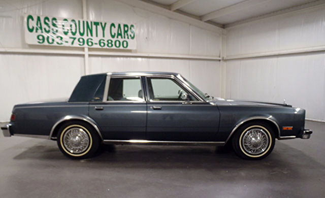 1987 5th Avenue 1 owner Original 12,585 miles leather Garaged entire life! 1987 Chrysler Fifth Avenue 5th Avenue