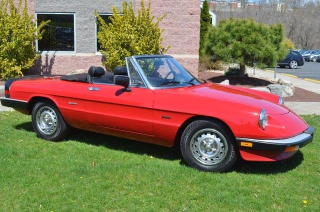 1987 Alfa Romeo Spider Graduate Convertible 2-Door - photo 2