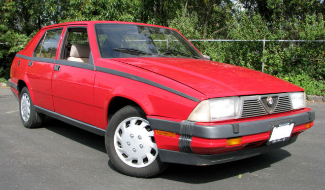 1987 Alfa Romeo Milano Silver