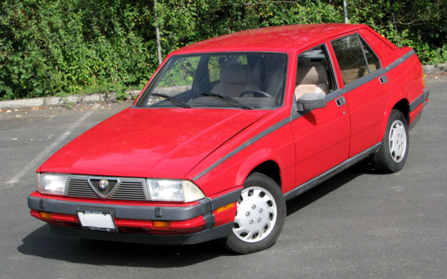 1987 Alfa Romeo Milano Silver - photo 3