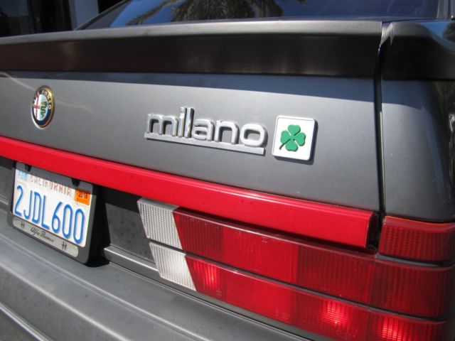 1987 Alfa Romeo Milano Verde - photo 5