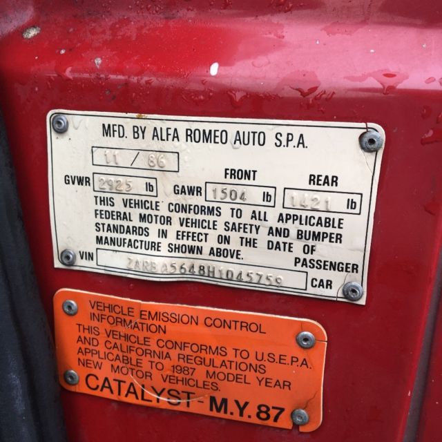 1987 Alfa Romeo Spider - photo 11