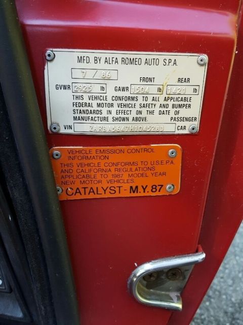 1987 Alfa Romeo Spider Graduate - photo 11