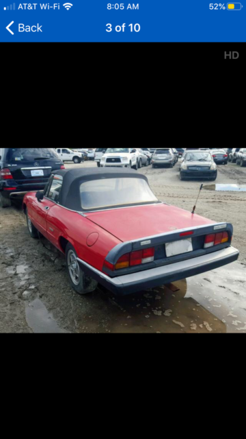 1987 Alfa Romeo Spider Quatrafolio - photo 2