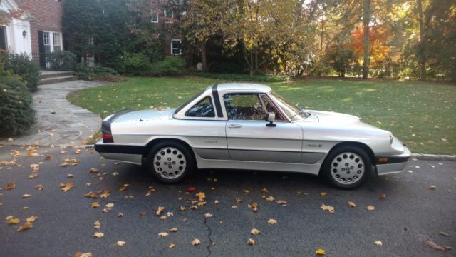 1987 Alfa Romeo Spider Quadrifoglio, One owner, 44k miles 1987 Alfa Romeo Spider Quadrifoglio