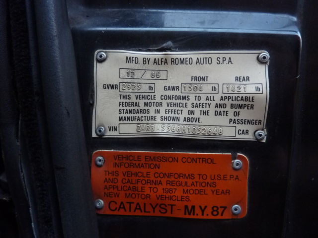 1987 Alfa Romeo Spider Leather - photo 12