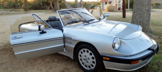 1987 Alfa Romero Spider Veloce Quadrifoglio /with OEM Hardtop L@@k 1987 Alfa Romeo Spider