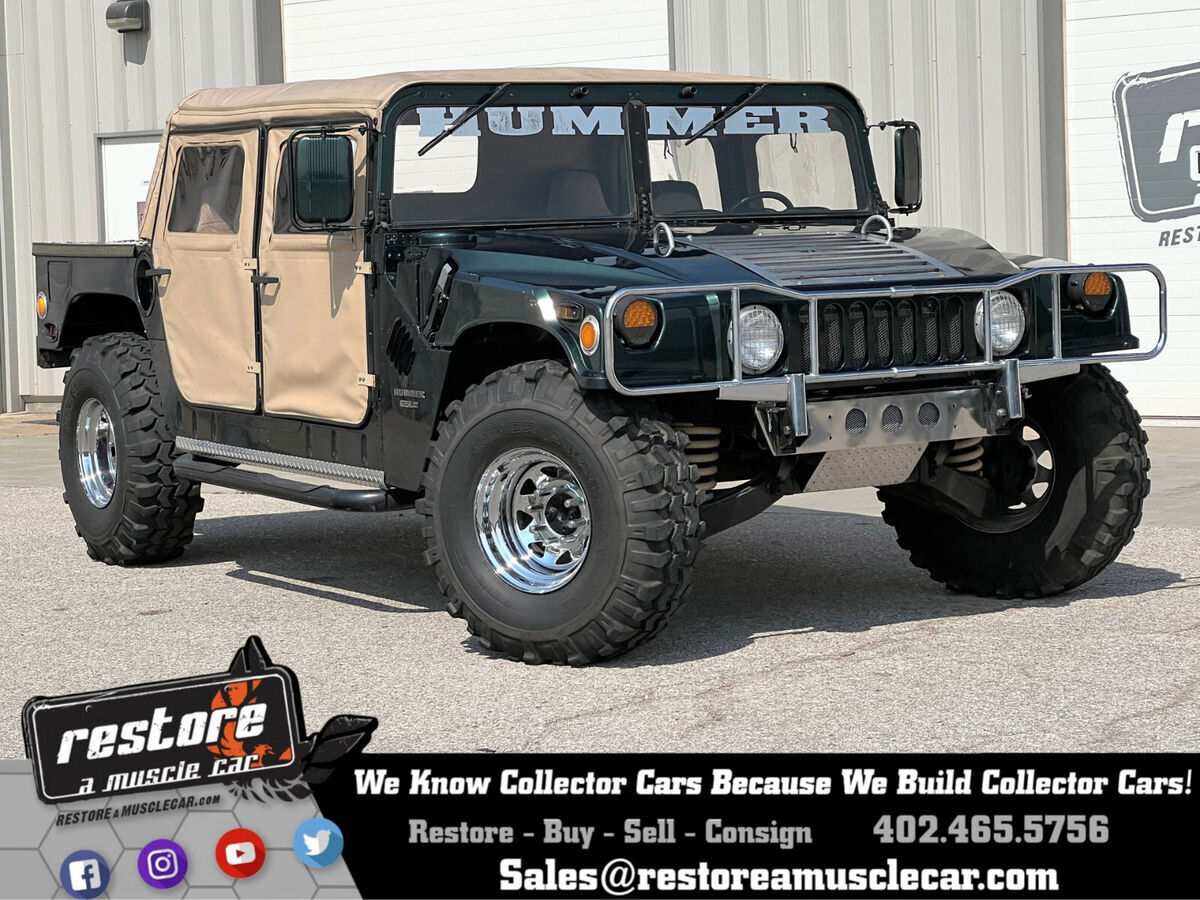1987 AM General Hummer HUMVEE, 6.2L Diesel, Auto, AC, 7,702 miles 1987 Hummer H1 HUMVEE, 6.2L Diesel, Auto, AC, 7,702 Miles