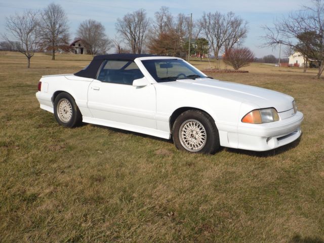 1987 ASC McLaren Mustang Limited Edition #413 cobra fastback notch rare gt svo 1987 Ford Mustang McLaren