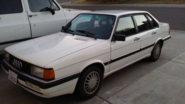 1987 Audi 4000 CS Quattro 1987 Audi 4000 Quattro CS Quattro