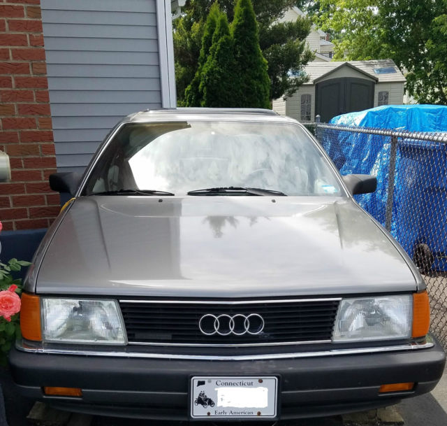 1987 Audi 5000S Quattro AWD Sedan 1987 Audi 5000S Quattro