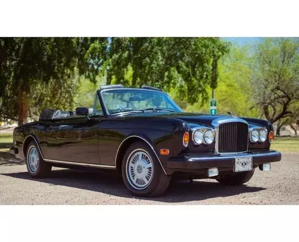 1987 Bentley Continental Convertible, Black with 37,664 Miles available now! 1987 Bentley Continental Convertible