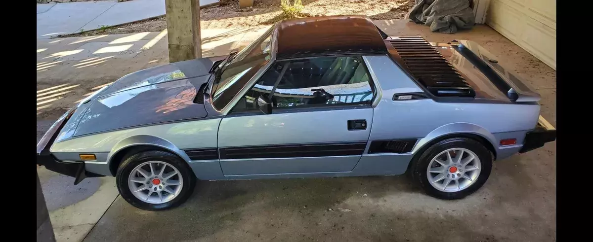 1987 Bertone Bertone Convertible Blue 1987 Fiat Bertone