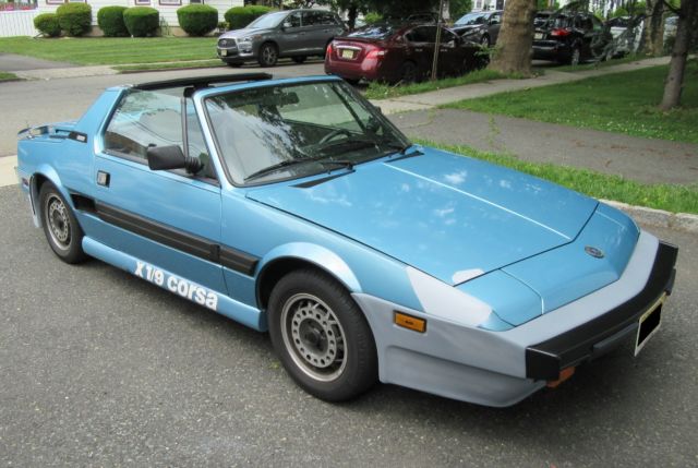 1987 BERTONE X-1/9 Mid Engine Sports Car CORSA Model 1987 Fiat X-1/9