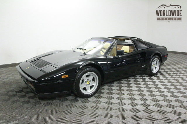 1987 Black STUNNING. SERVICED. 35K MILES. NERO BLACK!! 1987 Ferrari 328 STUNNING. SERVICED. 35K MILES. NERO BLACK!