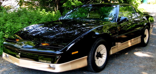 1987 Black/Tan Cloth,14KOrig Miles 1 Owner Survivor,Rare 5 spd,AC,PW,PDB,PS,DOCS 1987 Pontiac Trans Am