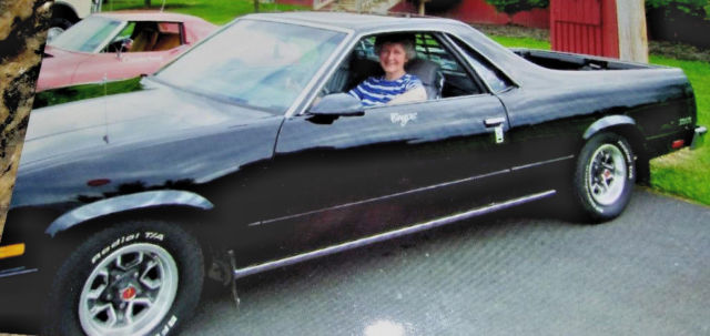 1987 Blk EL CAMINO CONQUISTA ** ALL ORIGINAL PARTS ** MUST SELL Elderly Owner NR 1987 Chevrolet El Camino CONQUISTA ALL ORIGINAL PARTS MUST SELL Elderly Owner NR