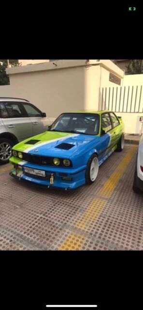 1987 BMW 3 Series Coupe Blue RWD Manual 1987 BMW 3 Series