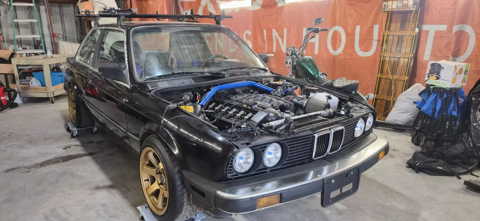 1987 BMW 3-Series Sedan Black BASE 1987 BMW 3-Series BASE