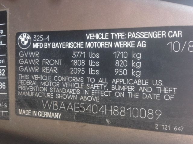 1987 BMW 3-Series - photo 4