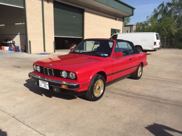 1987 BMW 325i Convertible, 5 speed, LSD, BBS Wheels, manual top 1987 BMW 3-Series Convertible