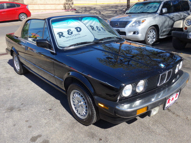 1987 BMW 325iC Black Convertible 287K Miles 2.5L I6 5-Speed Manual 1987 BMW 3-Series 325ic