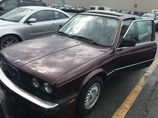 1987 BMW 328i E30 1987 BMW 3-Series