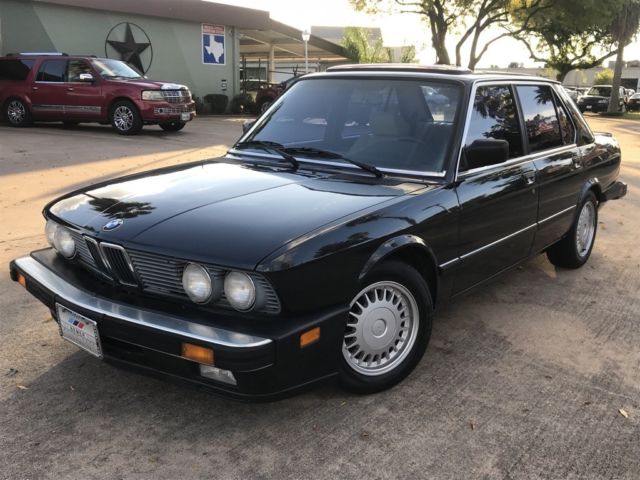 1987 BMW 5 Series 535is 1987 BMW 5-Series 535is