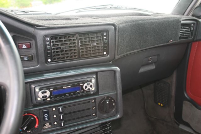 1987 BMW 5-Series Red leather - photo 11