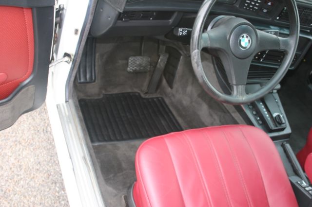 1987 BMW 5-Series Red leather - photo 13