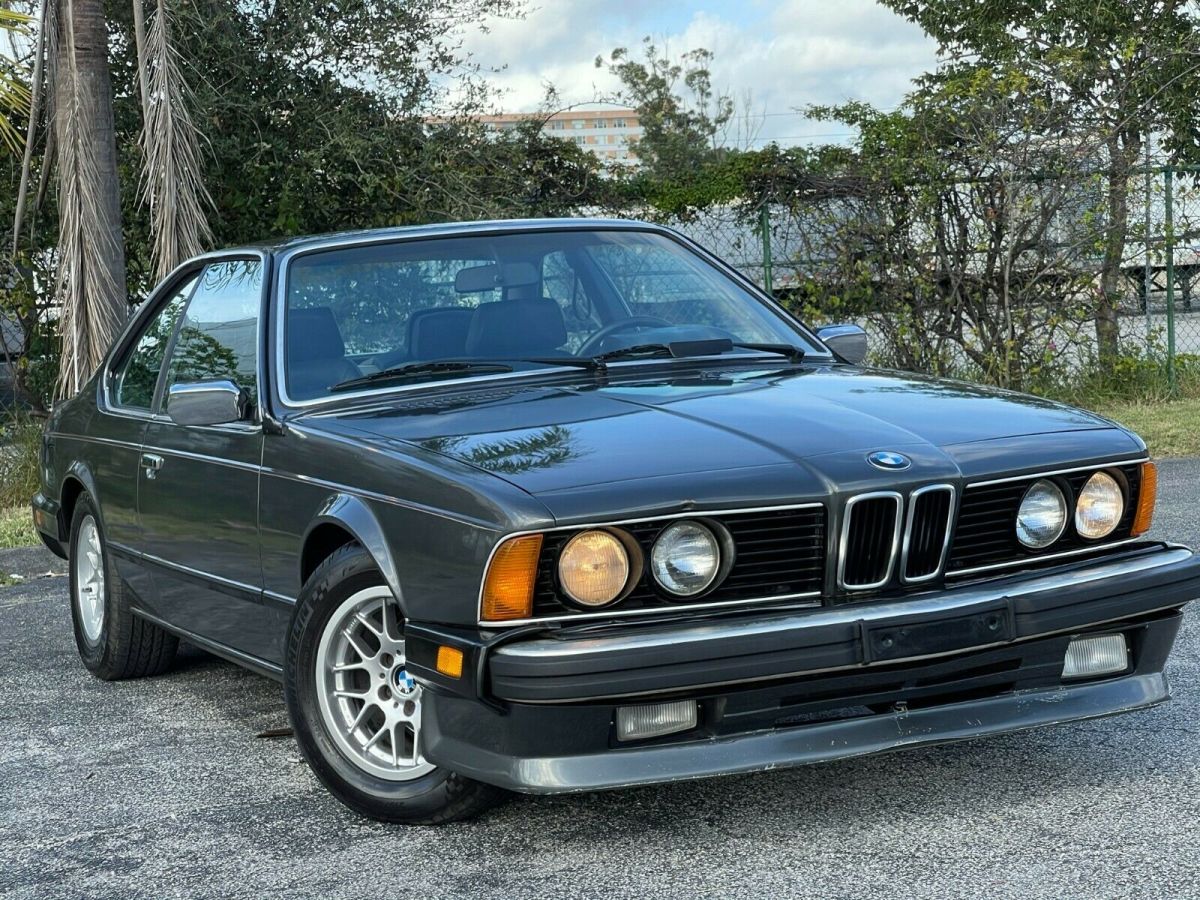 1987 BMW 6 Series 633CSi 2dr 635CSi Coupe Manual 5-Speed RWD I6 3.4L Gasoline 1987 BMW 6-Series 633CSi 2dr 635CSi Coupe