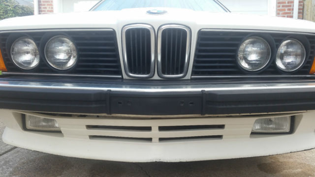 1987 BMW 6 Series, L6 635CSi, E24 1987 BMW 6-Series L6