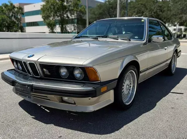 1987 BMW 635CSi 2D Coupe 187990 Miles Champagne 3.4L Automatic 1987 BMW 6-Series 2D Coupe