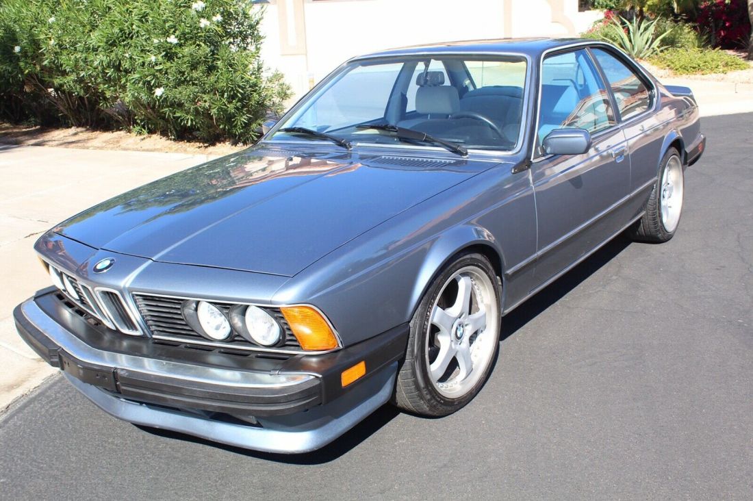 1987 BMW 635CSi Coupe Blue RWD Automatic CSI AUTOMATIC L6 1987 BMW 635CSi CSI AUTOMATIC L6