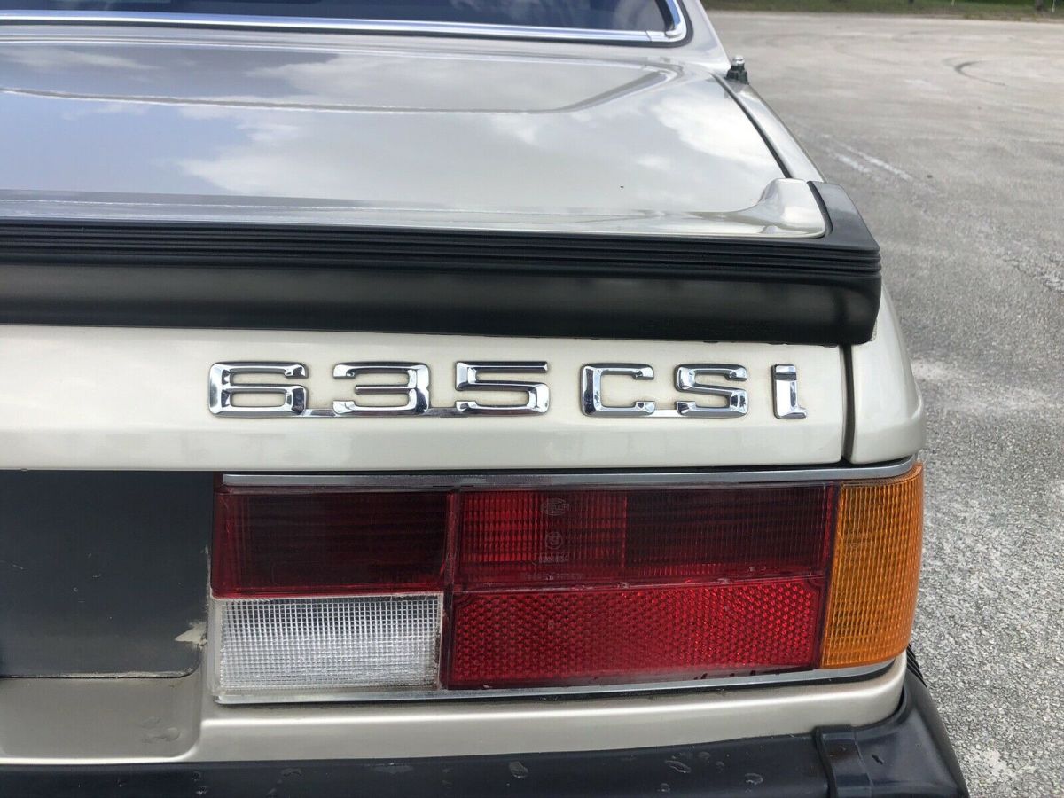 1987 BMW 635CSi CSI AUTOMATIC L6 - photo 13