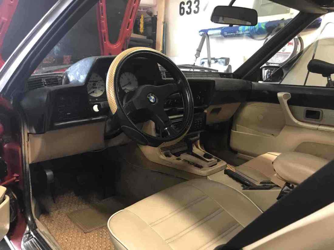 1987 BMW 635CSi CSI AUTOMATIC L6 - photo 9