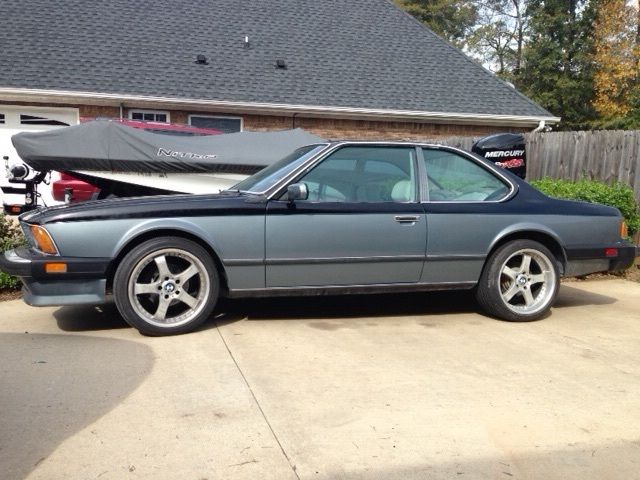 1987 BMW 635CSi Low Miles! No Reserve! 1987 BMW 6-Series L6