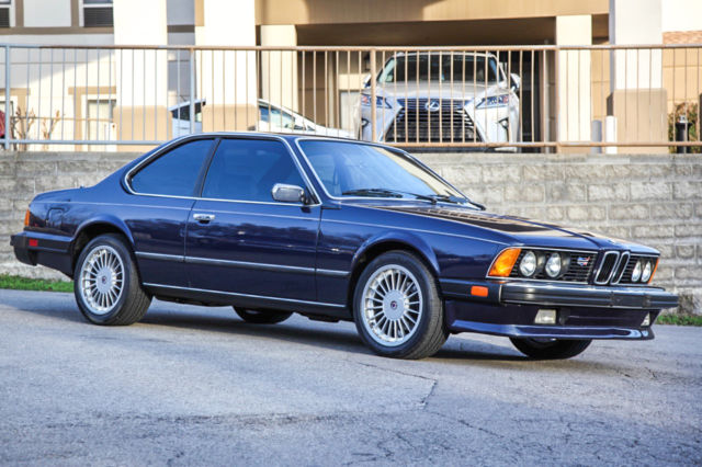 1987 BMW E24 635csi 117k SURVIVOR 100% Original, Clean, NO RUST, Beautiful WOW! 1987 BMW 6-Series 635csi
