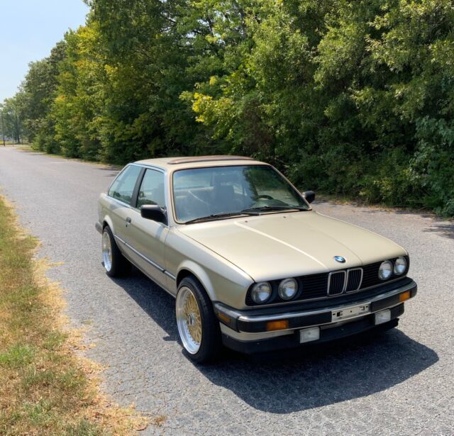 1987 BMW E30 325 3-series coupe auto i e 190e german Mercedes bbs wheels gold m3 1987 BMW 3-Series E AUTOMATIC