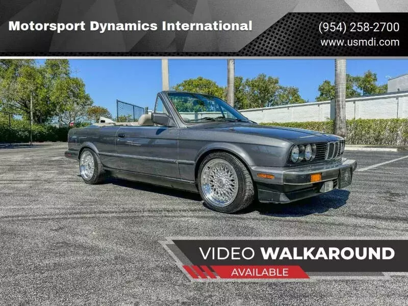 1987 BMW e30 325iC Vert Convertible - New Top - Auto - SUPER CLEAN! 1987 BMW 3-Series e30 325iC Vert Convertible Sport Seats Auto!