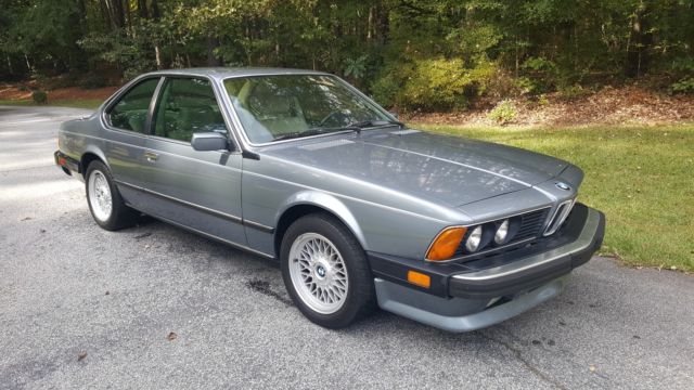 1987 BMW L6/635 COUPE 1987 BMW 6-Series L6