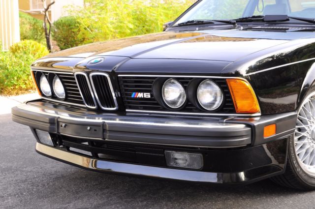 1987 Bmw M6 Coupe collectible *** low miles 1987 BMW M6