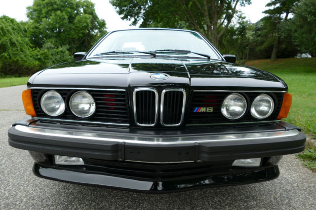 1987 BMW M6 coupe has had a full nut and bolt restoration 1987 BMW M6 nut and bolt restoration