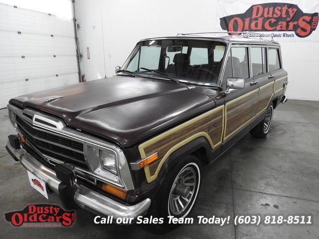 1987 Brown Runs Drives Body Interior VGood Needs TLC! 1987 Jeep Wagoneer Runs Drives Body Interior VGood Needs TLC